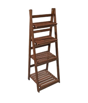 AsolBD-Ladder-Shelf-Foldable-Multi-Functional-Ladder-Shelving-Unit-Home-Decor-Garden-Furniture-Bookcase-Balcony-Flower-Plant-Storage-Rack-Display-Shelf-Plant-Stand-for-Indoor-and-Outdoor